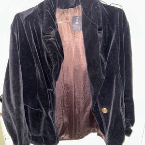 Velvet Blazer